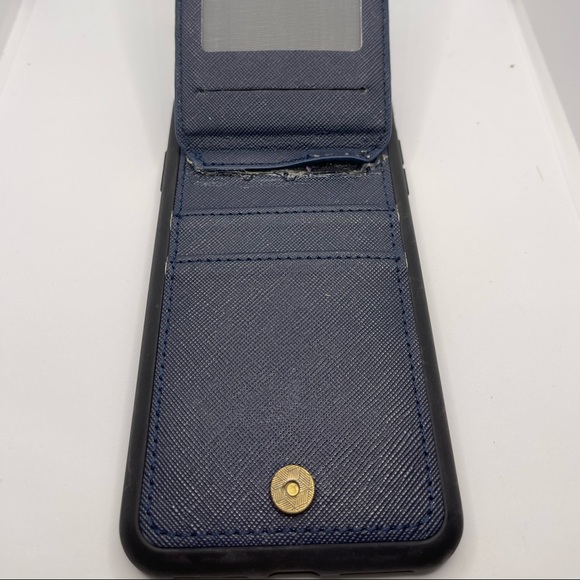 Navy Blue iPhone XS Max Designer Case - Picture 6 of 12